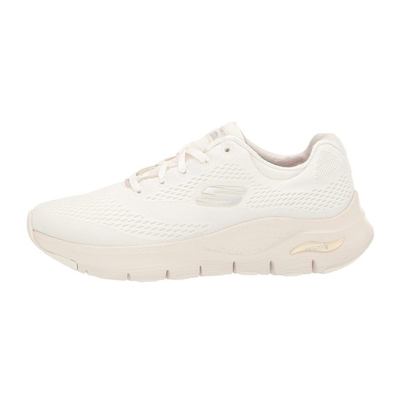 SKECHERS Arch fit Big Appeal Off White Sneaker Woman w Arco Plantar Beige sz 9 - Picture 4 of 16